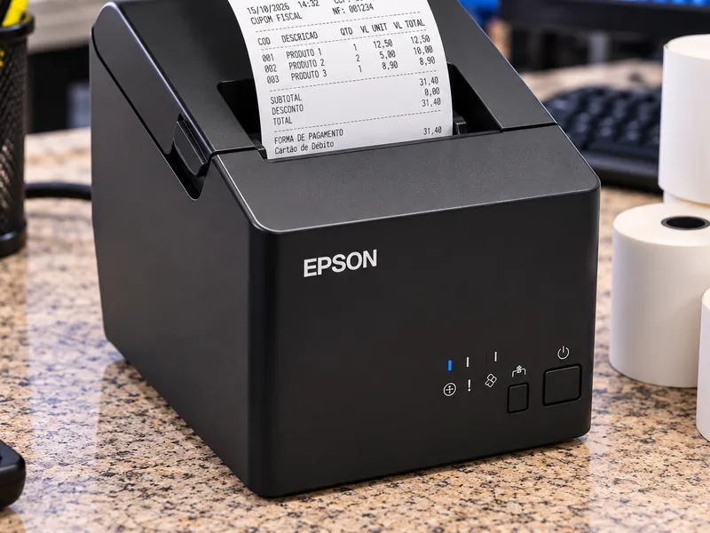 Conserto de impressora térmica Epson TM-T20